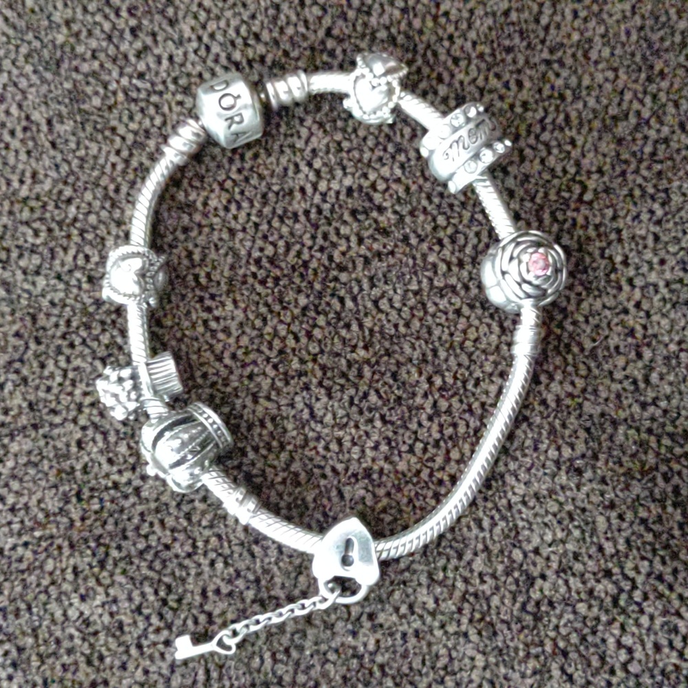 Pandora Bracelet w/ charms